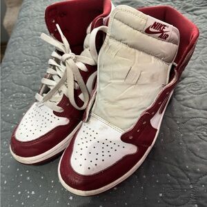 Nike Air Jordan Maroon High Tops